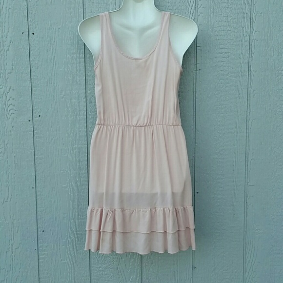 Pink Ruffle Dress - Picture 2 of 3